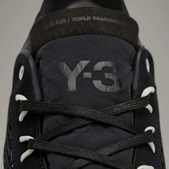 Adidas Y-3 Shiku Run US 9 Black Core White Orbit Grey Yohji Yamamoto Qasa 350 JP - Picture 7 of 9